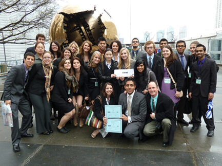 Model UN group photo