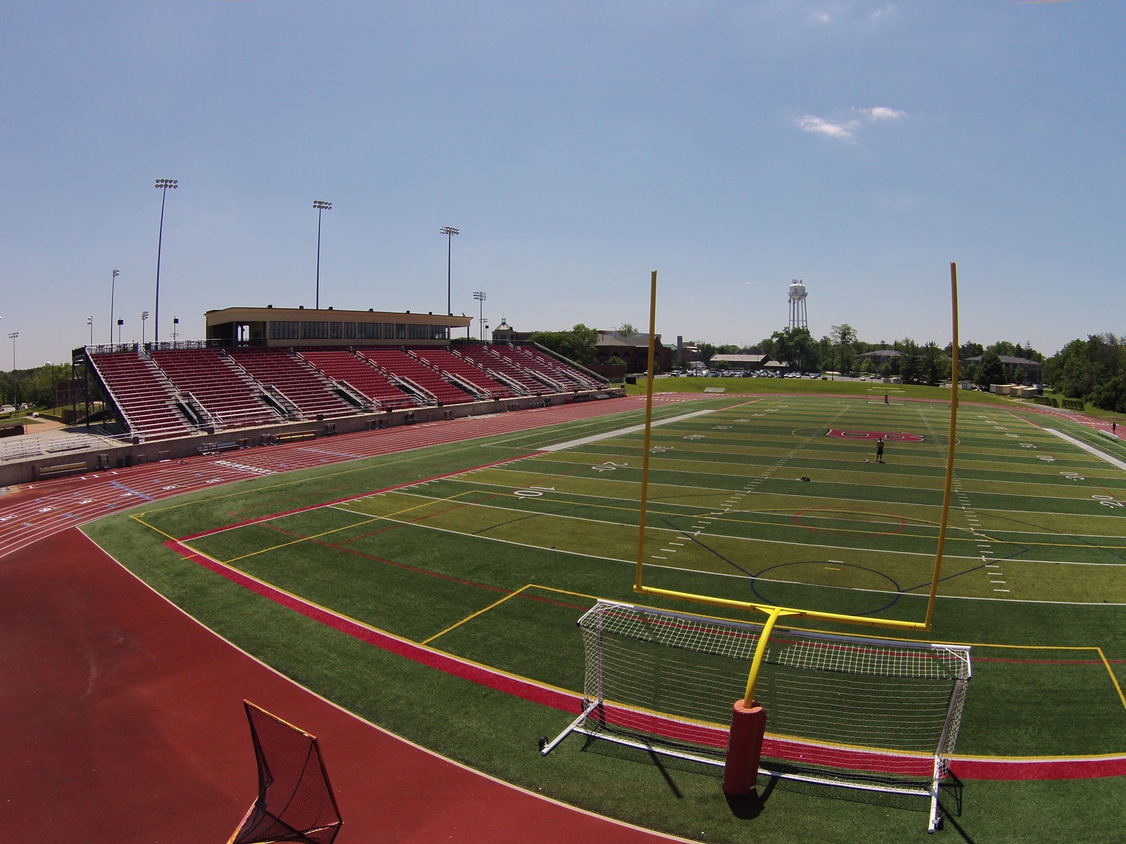 Football stadium of the Village of Lisle-Benedictine University Sports complex