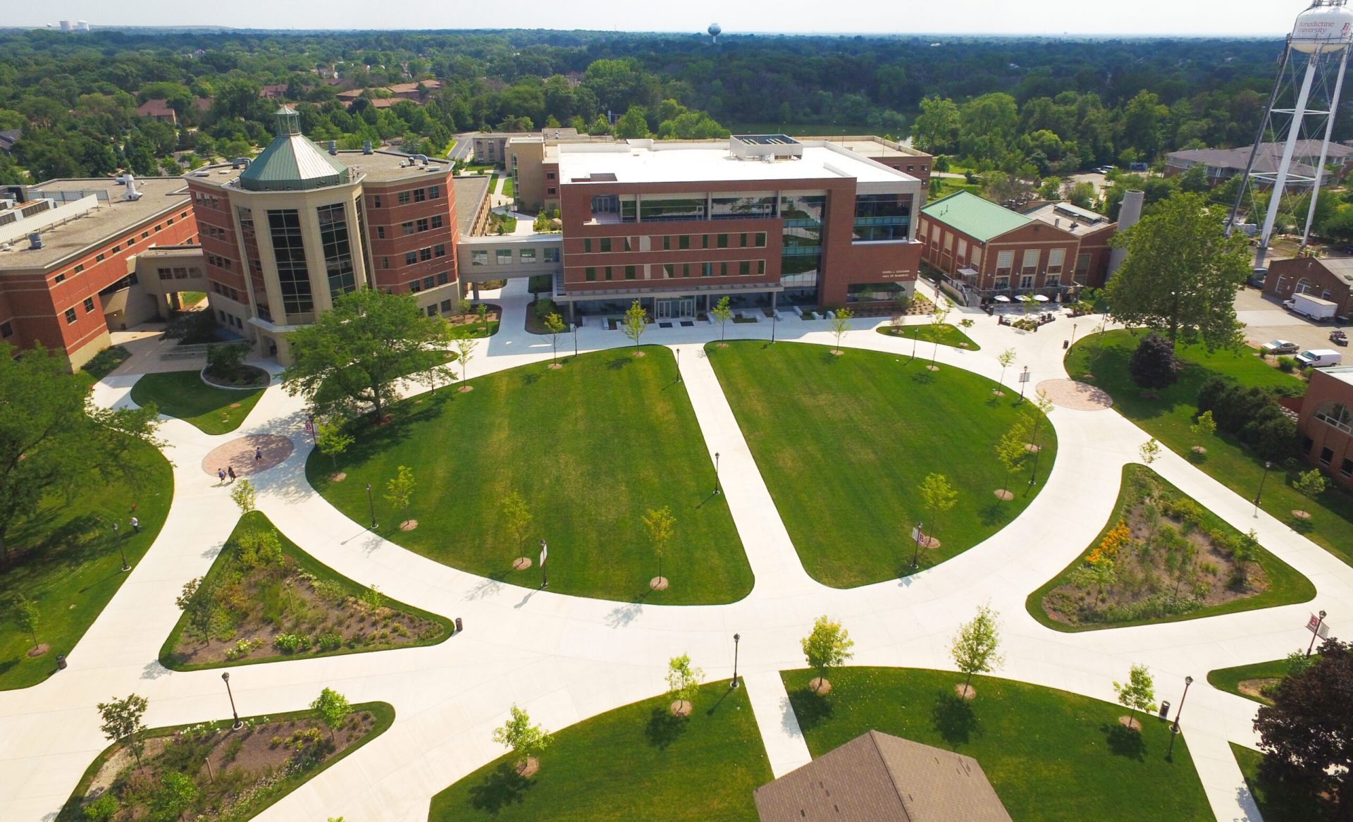 Lisle Campus Aerial view