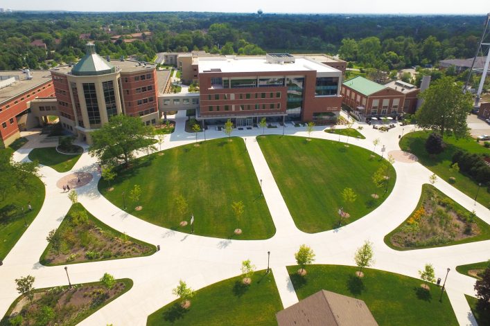 Lisle Campus Aerial view