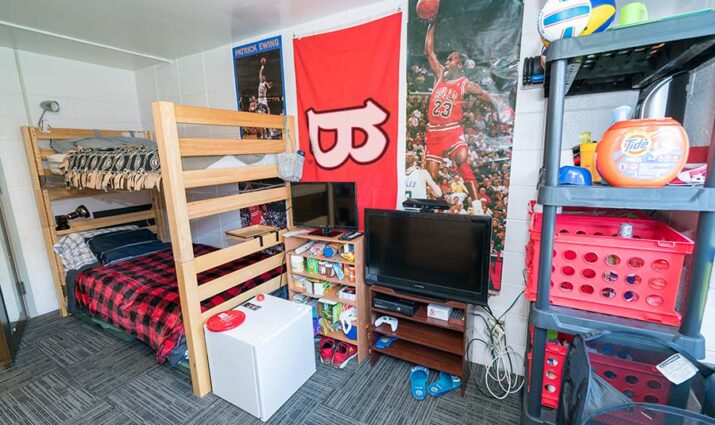 Ondrak Hall dorm room