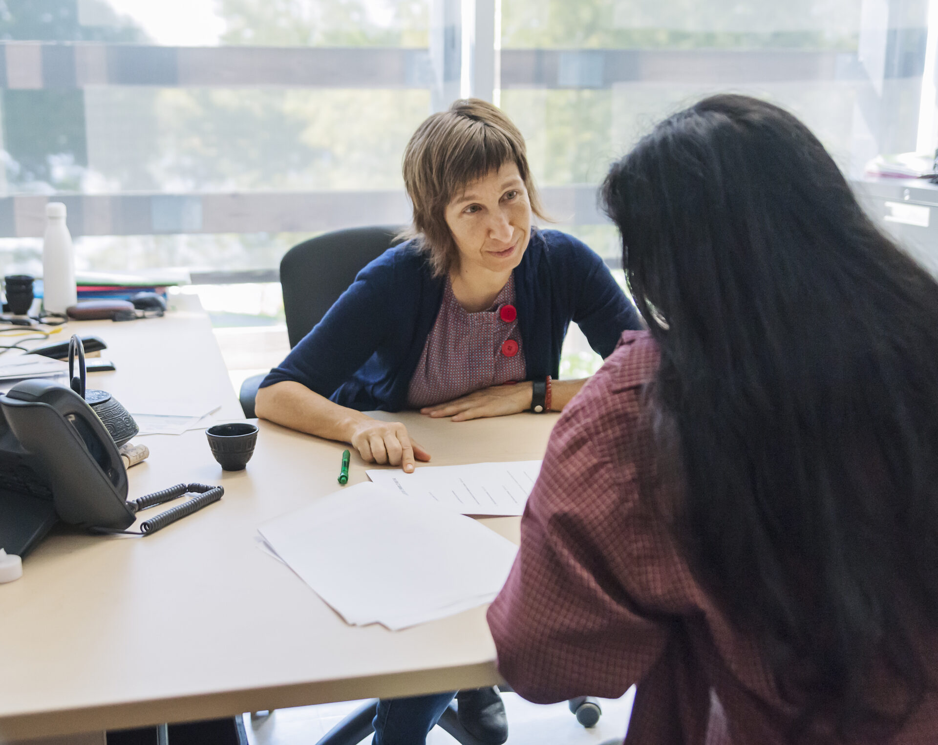 Counselling appointment for young Asian woman