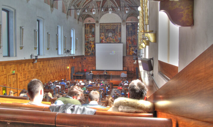Lesson in Aula Magna