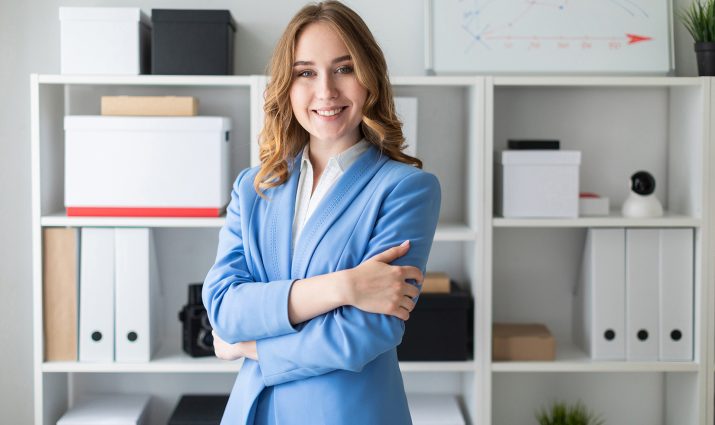 business woman in nutrition