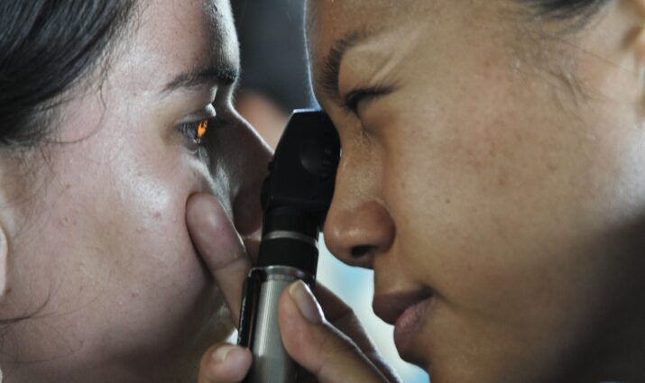 optometrist, eye exam