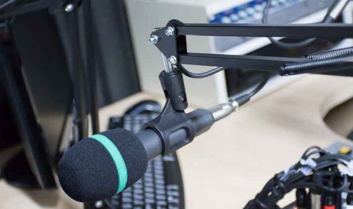 microphone, broadcasting, communication arts