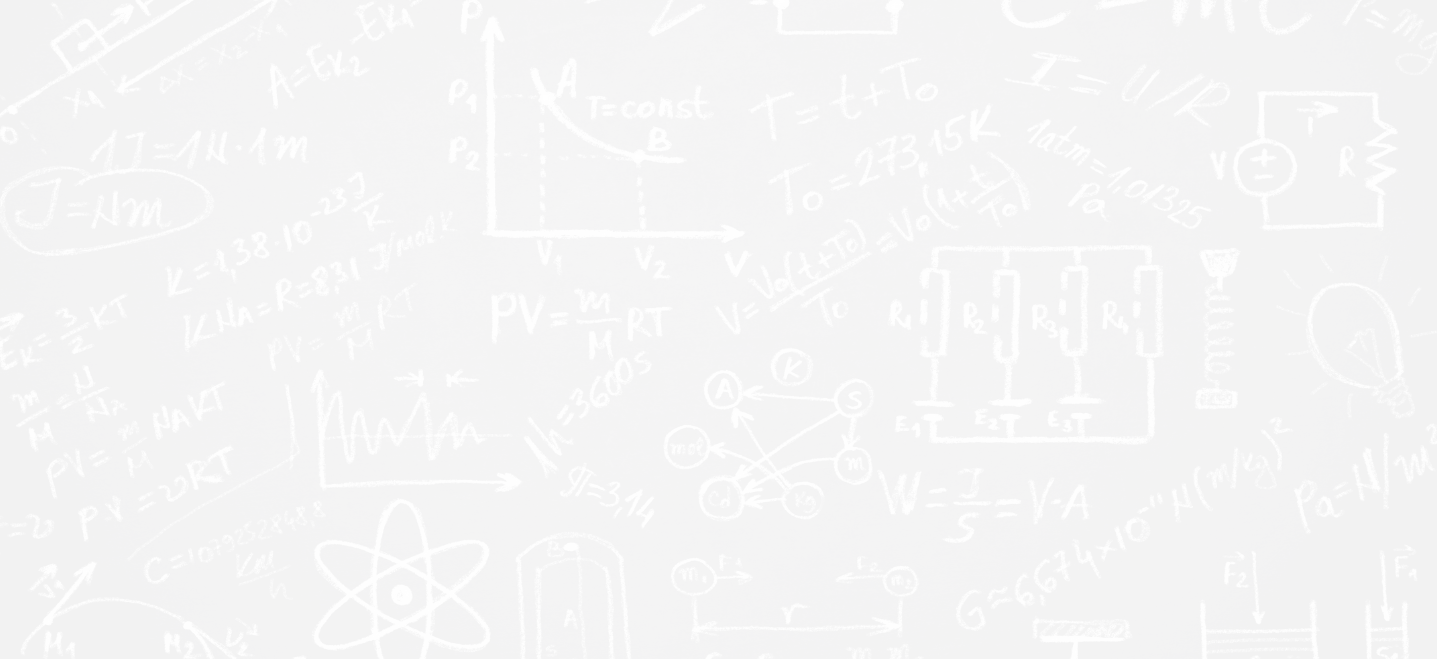 image of chemical equations on a blackboard, image has heavy white overlay; physics