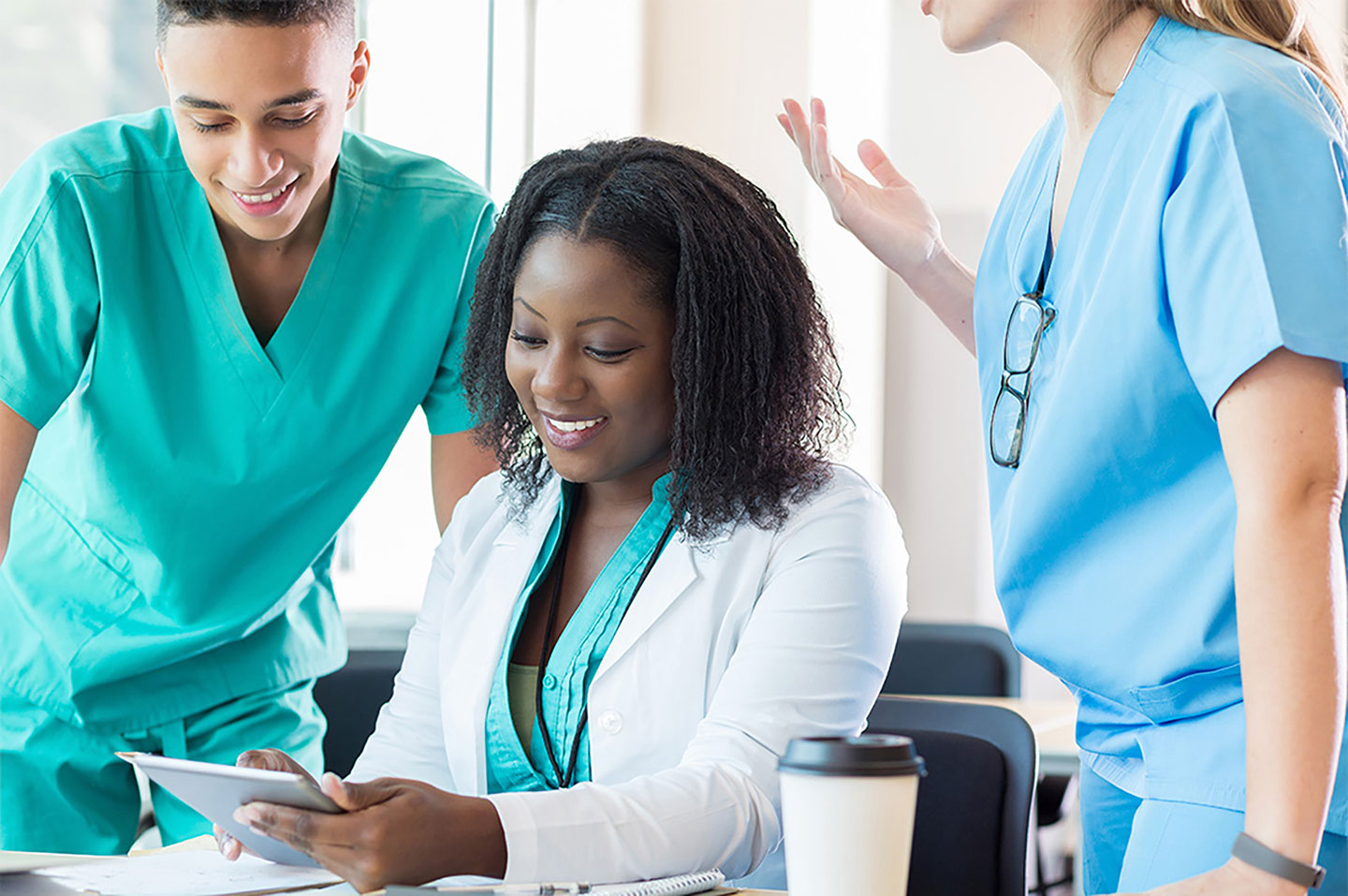 Nurses in DNP program