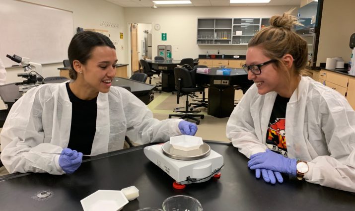 nuclear medicine, science, COSH, lab, mesa, microscope, female students