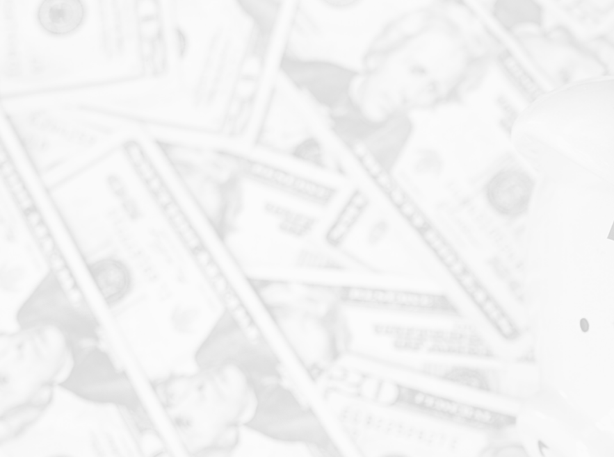 money in a pile with a mortar board on top; image has a white overlay; Academic scholarships