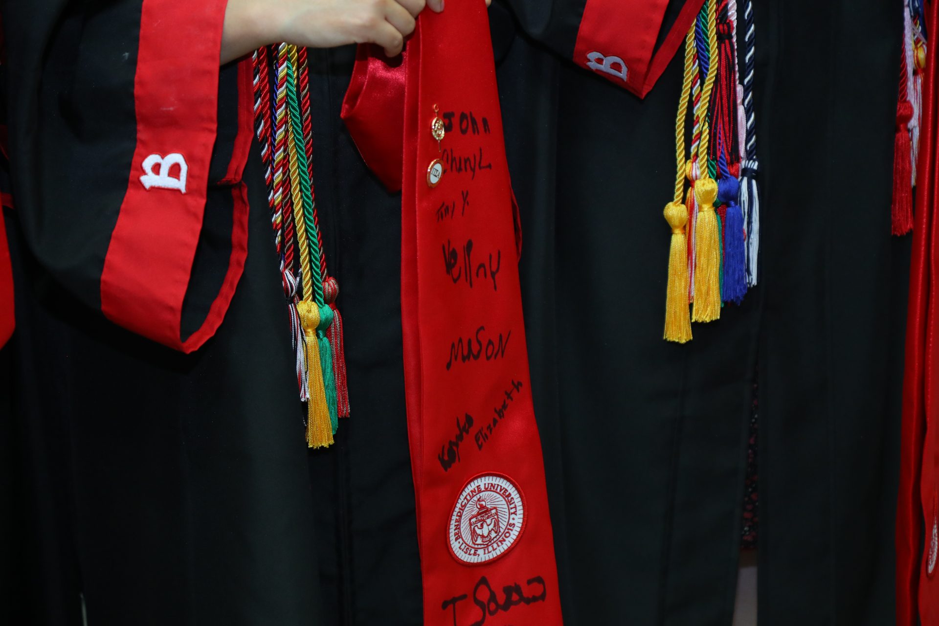 stole of gratitude and honor cords