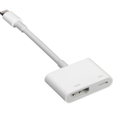 Lightening digital av adapter available from Library Technology