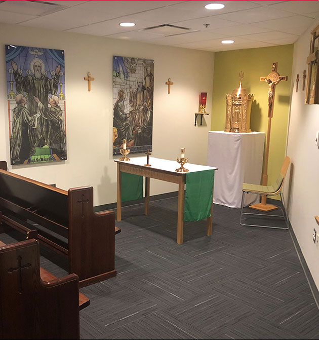Mesa chapel alter