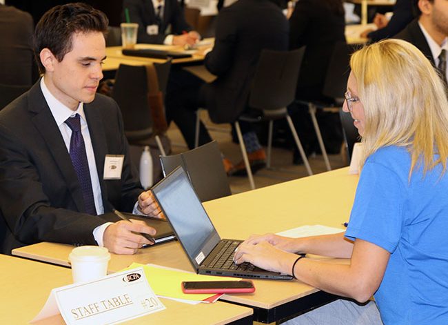 career options at Career Fair