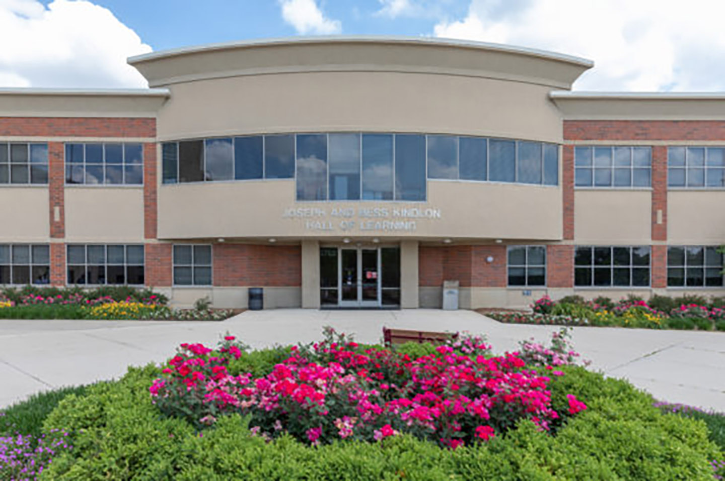 front entrance of Kindlon Hall