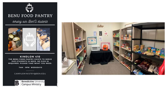 BenU Food Pantry for Lisle students