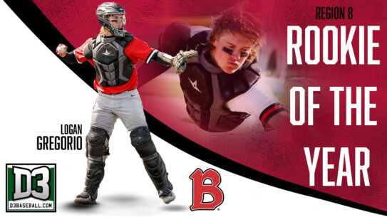 Logan Gregorio - Region 8 Rookie of the Year (d3baseball.com)