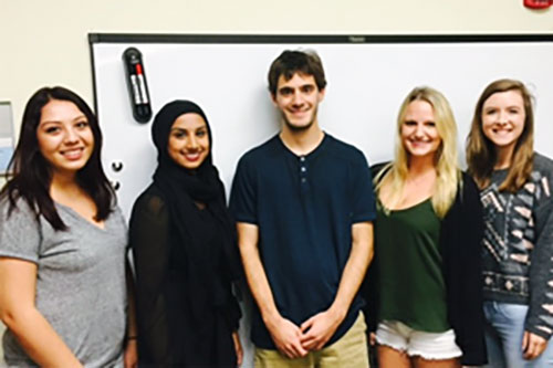 Math Club participants