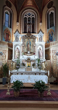 Alter in St. Procopius Church