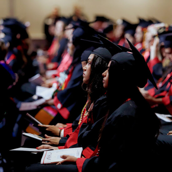 2023 commencement - girls in isle