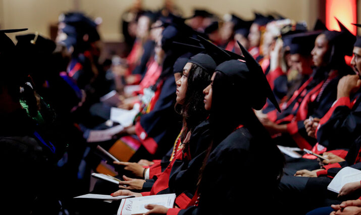 2023 commencement - girls in isle