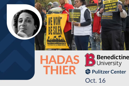 Investigative journalist Hadas Thier to visit BenU 10-23