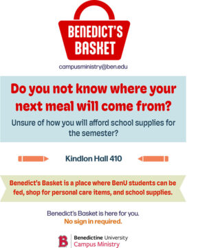 Benedict's Basket - Campus Ministry Food Pantry - Lisle