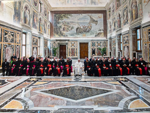Rita George-Tvrtković at Vatican